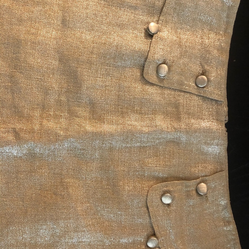 MAYLE GOLD SKIRT - Picture 3 of 5